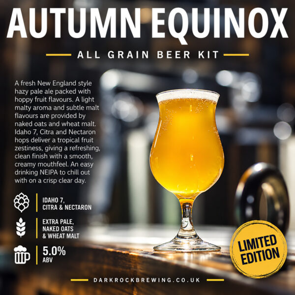 Dark Rock Autumn Equinox NEIPA All Grain Beer Kit