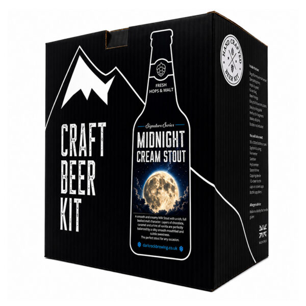 Dark Rock Signature Cream Stout 40 Pint Homebrew Beer Kit