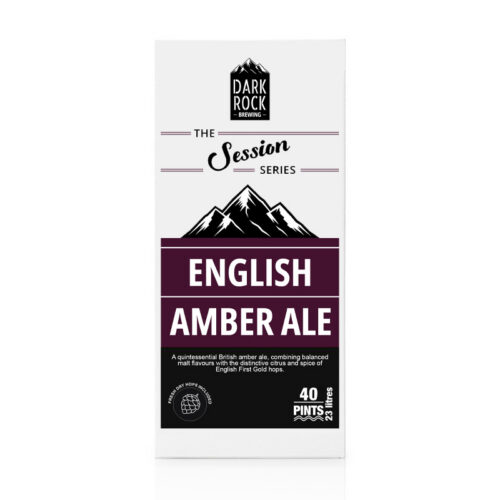 Dark Rock Session English Amber Ale Homebrew Beer Kit