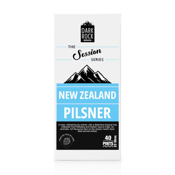 Dark Rock Session New Zealand Pilsner Homebrew Beer Kit