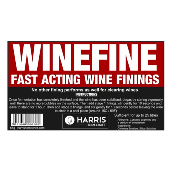 Winefine - Fast acting wine finings
