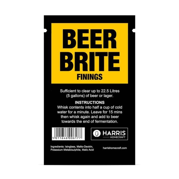Harris Beer Brite Finings - Single Dose
