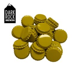 50 Crown Caps - Yellow