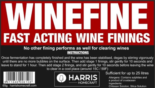 Winefine - Fast-Acting Wine Finings