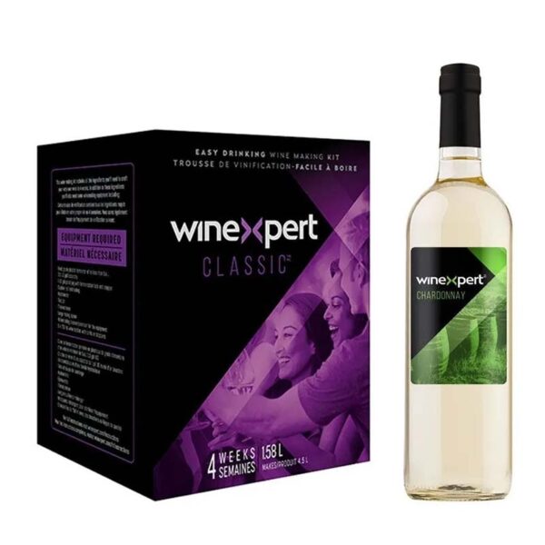 Winexpert Classic Chardonnay, California - 6 Bottle - BBE 04/2023