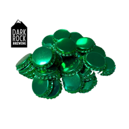 Crown Caps - Metallic Green