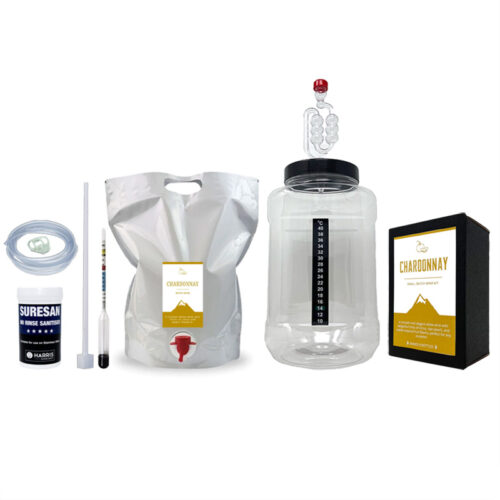 Dark Rock Small Batch Chardonnay Starter Kit - home brew wine making starter kit