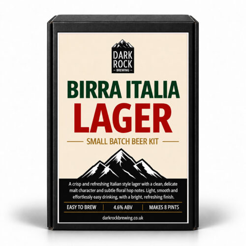Dark Rock Small Batch Italia Lager Homebrew Beer Kit