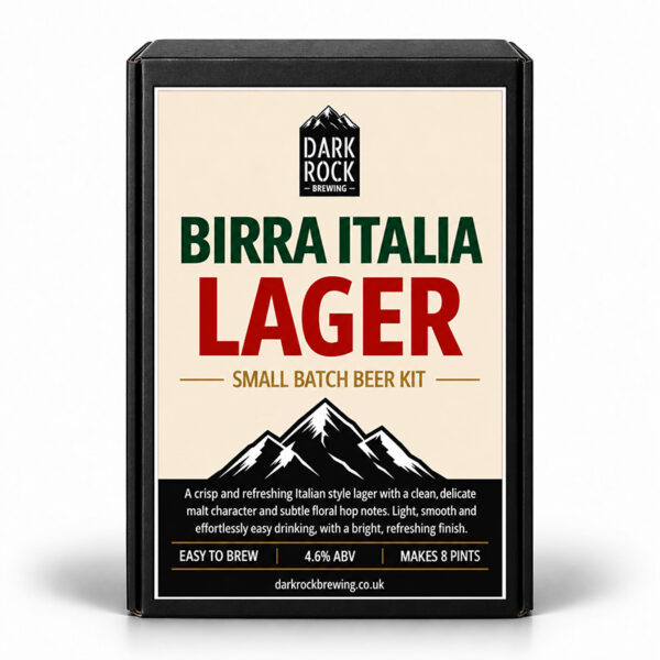 Dark Rock Small Batch Italia Lager Homebrew Beer Kit