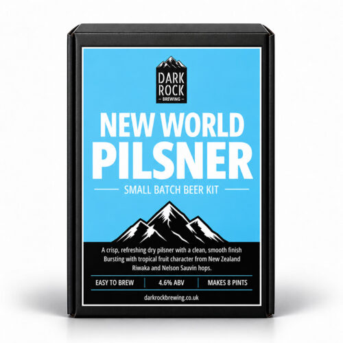 Dark Rock Small Batch New World Pilsner Homebrew Beer Kit