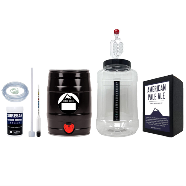 Small Batch Starter Kit with Keg - American Pale Ale