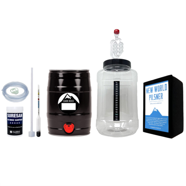 Small Batch Starter Kit with Keg - New World Pils