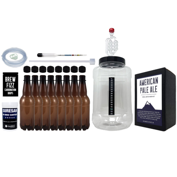 Small Batch Starter Kit with Bottles - American Pale Ale