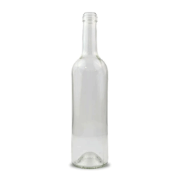 75cl Clear Wine Bottle