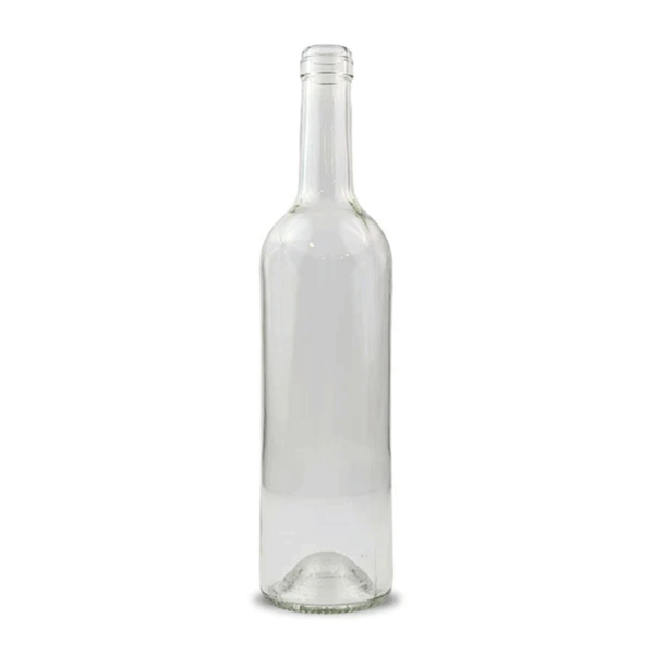 75cl Clear Wine Bottle