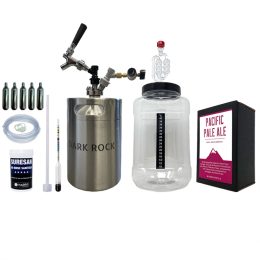 Dark Rock Small Batch pacific Pale Ale Starter Kit with Mini Keg