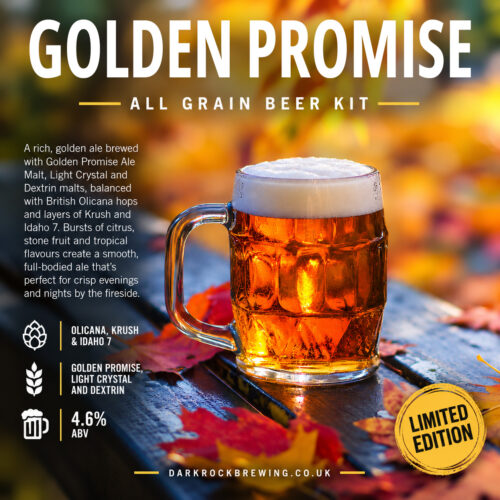 Dark Rock Golden Promise All Grain Homebrew Beer Kit