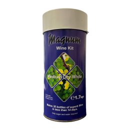 Magnum Medium Dry White Wine home brew kit