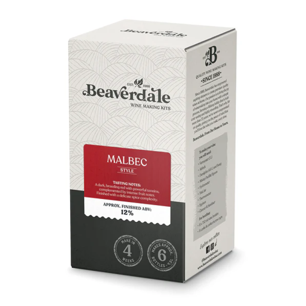 Beaverdale 1g Malbec Wine Kit Home Brew Winemaking Kit