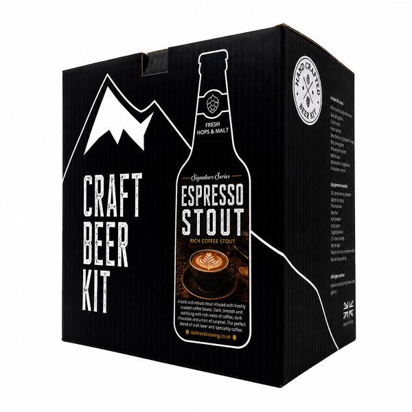 Dark Rock Signature Series Espresso Stout Home Brew Beer Kit
