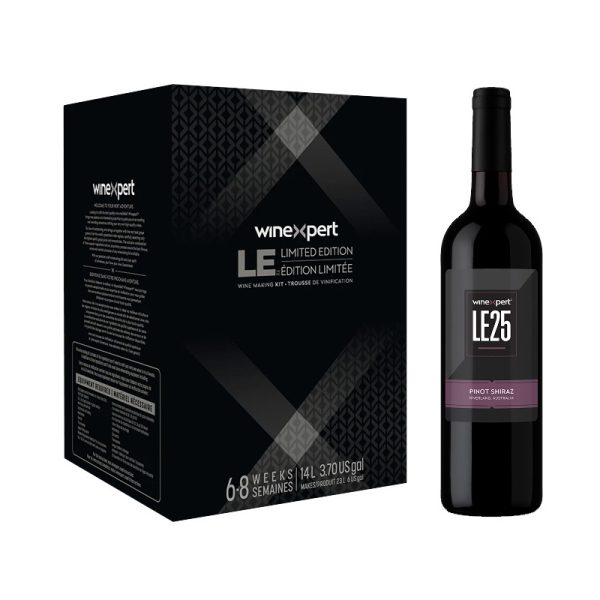 Winexpert Limited Edition Pinot Shiraz homebrew winemaking kit
