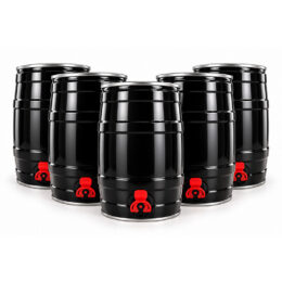 Metal 5 Litre Homebrew Party Keg x 5