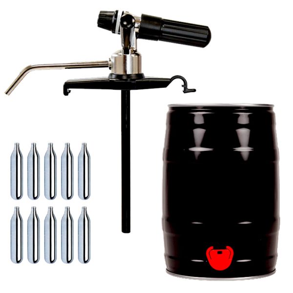 Party Star Deluxe Tap and Metal 5 Litre Party Keg