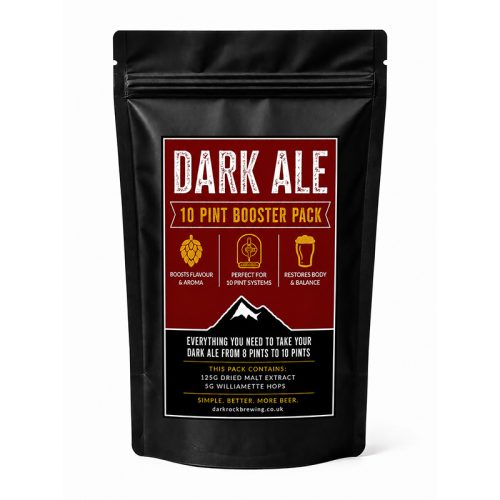 Dark Rock Dark Ale 10 Pint Home Brew Beer Kit Booster Pack