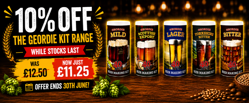 Geordie Beer Kits - 10% off