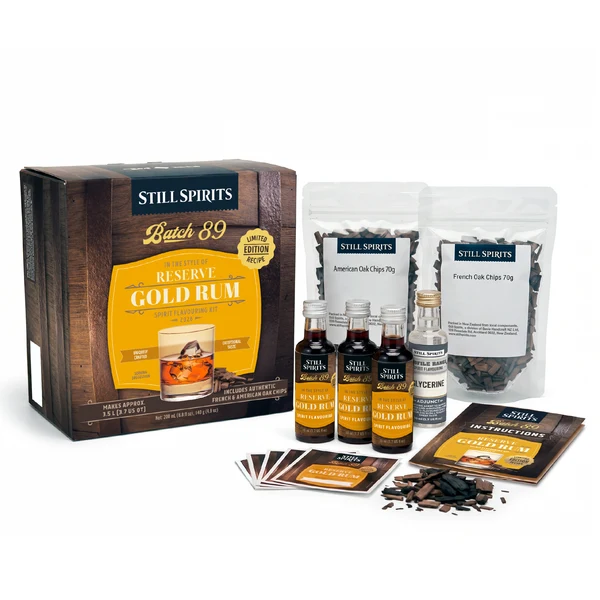 Still Spirits Batch 89 Limited Edition Reserve Gold Rum Flavouring Kit