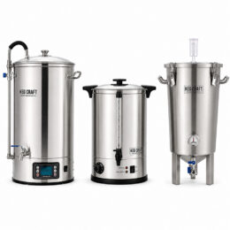 Keg Craft Brewing System, Sparge Water Heater and Conical Fermenter Complete Homebrew Microbrewery