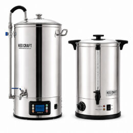 Keg Craft Complete All Grain Brewing System and Sparge Water Heater Homebrew Bundle