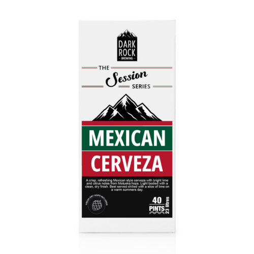 Dark Rock Session Mexican Cerveza Homebrew Beer Kit