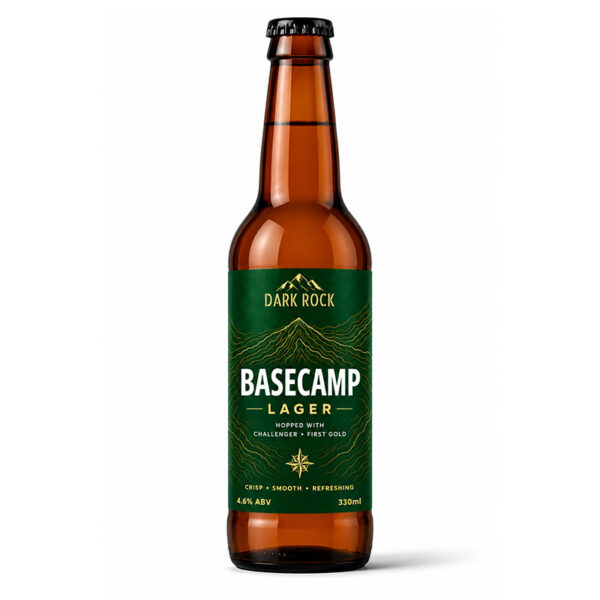 Dark Rock Basecamp Lager 330ml Bottle