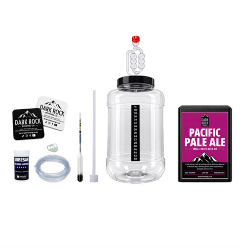 Dark Rock small batch homebrew beer starter kit