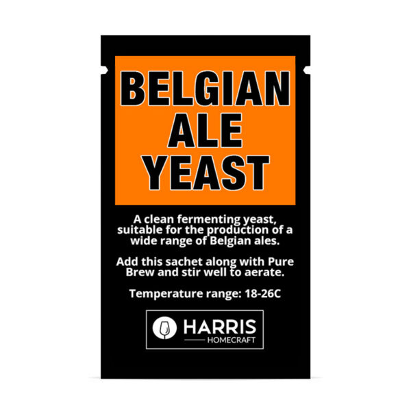 Harris Premium Belgian Ale Yeast for Homebrew Beer