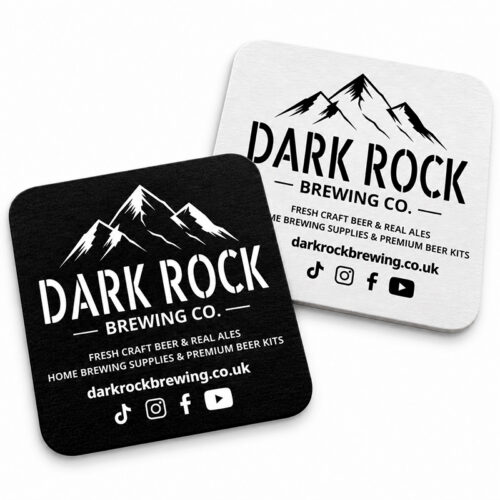 Dark Rock Dual Sided Beer Mat